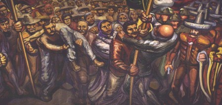 Huelga de Cananea, por David Alfaro Siqueiros